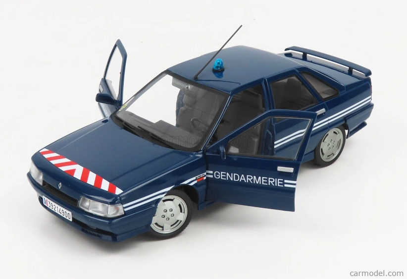 Solido Renault R21 Turbo Gendarmerie 1992 1:18 Modrá