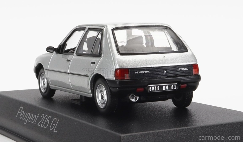 Norev Peugeot 205 Gl 1988 1:43 Strieborný