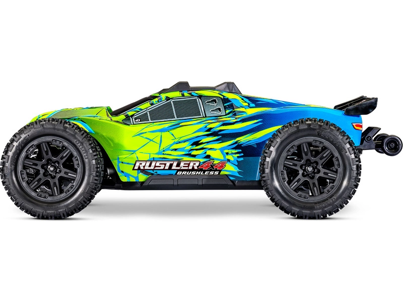 Traxxas Rustler 4x4 1:10 VX3 RTR modrý