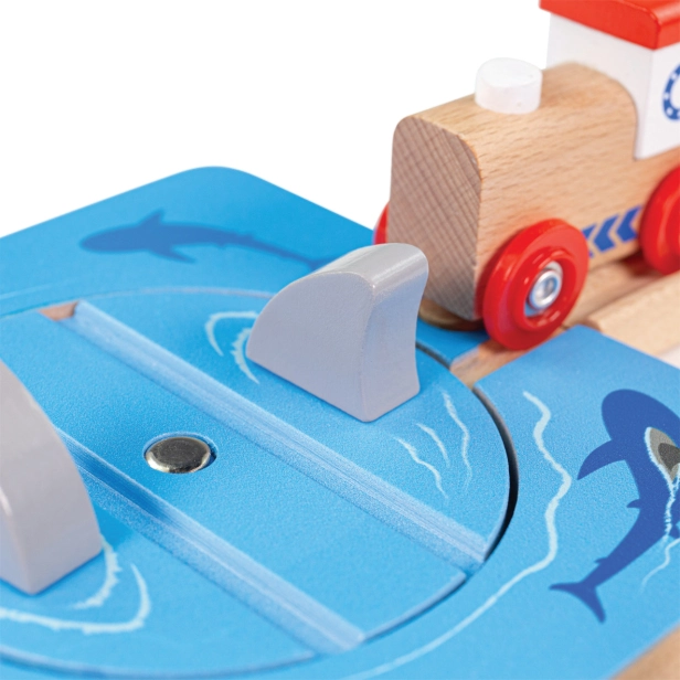 Bigjigs Rail Vortex so žralokmi