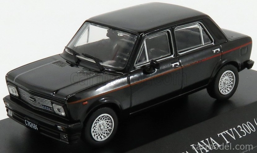 Edicola Fiat Iava 128 Europa Tv1300 1978 1:43 čierna