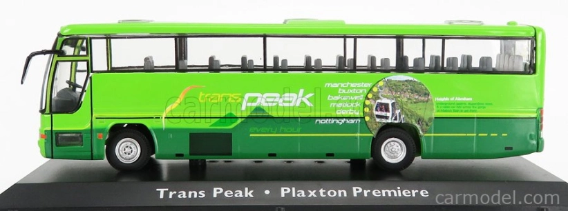 Edicola Plaxton Premier Autobus 1991 - Tran Peak 1:72 2 Tóny Zelené