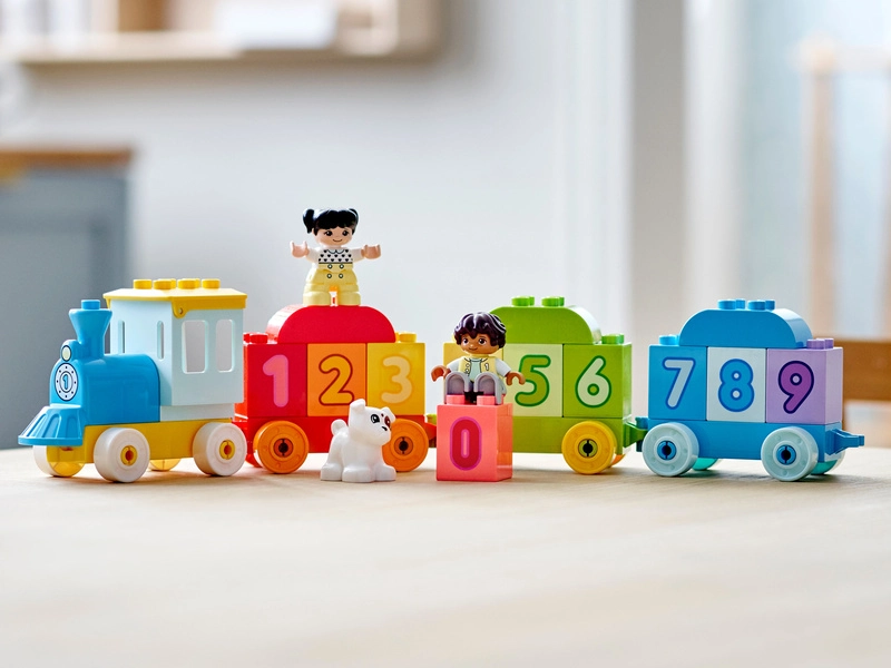 LEGO DUPLO - Vlak s číslami - Učíme sa počítať