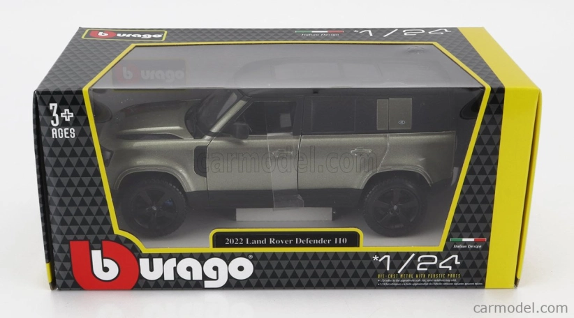 Bburago Land Rover Defender 110 1:24 zelená