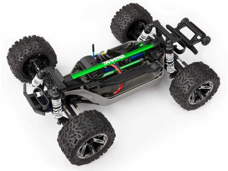 Traxxas výztuha šasi modrá (sada)
