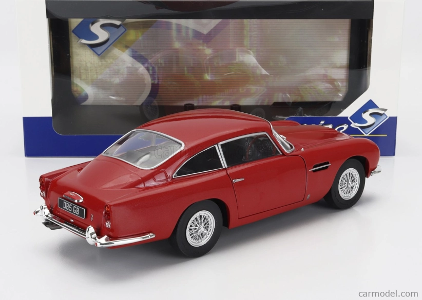 Solido Aston martin Db5 Coupe 1964 1:18 Červená