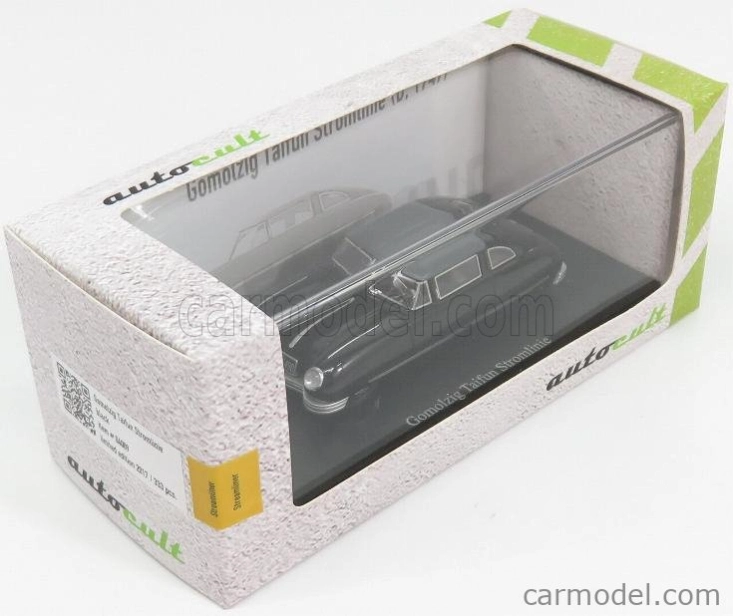 Autocult Gomolzig taifun Streamline Coupe Germany 1949 1:43 Black