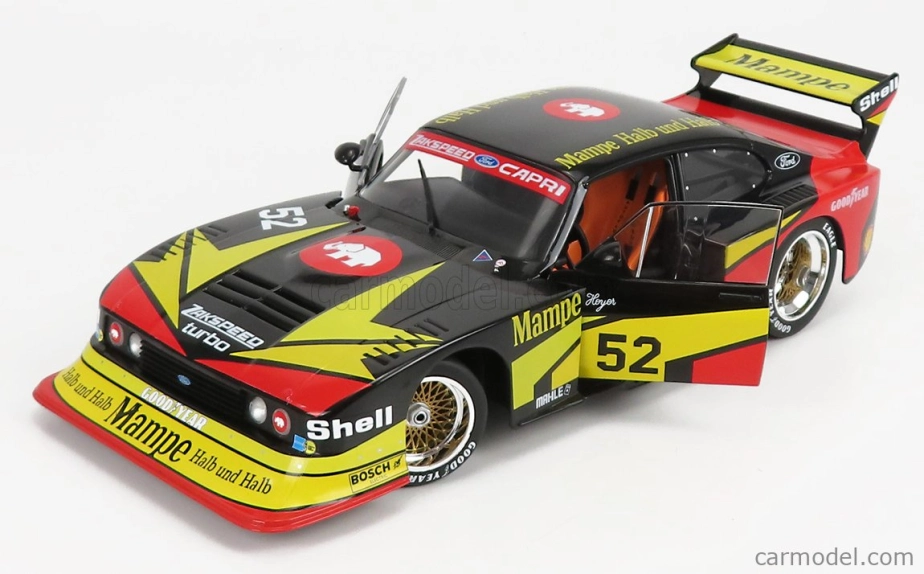 Werk83 Ford england Capri Turbo Zakspeed Gr.5 Mampe N 52 Drm 1978 Hans Heyer 1:18 Čierna žltá červená