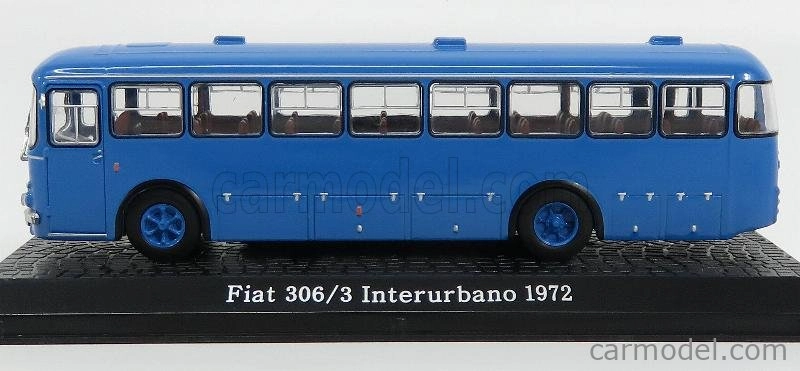 Edicola Fiat 306/3 Autobus Interurbano 1972 - Damage Display Box 1:72 Modrá Světle Modrá