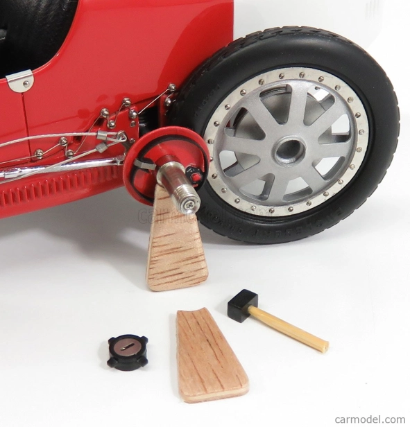Cmc Bugatti T35 N 25 Nation Coulor Project Portugalsko 1924 1:18 Červená