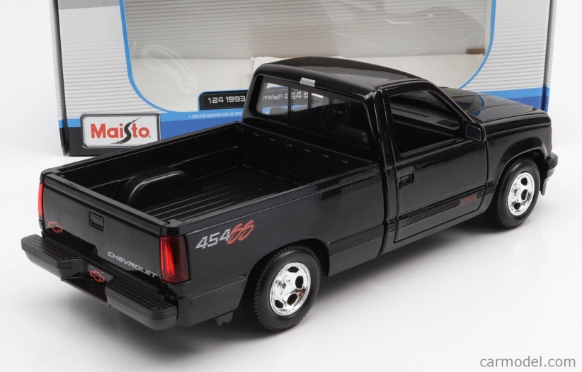 Maisto Chevrolet 454 Ss Pick-up 1993 1:24 Black