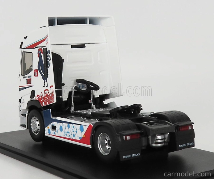 Eligor Renault T480 Tractor Truck 2-assi 2021 1:43 Bílá