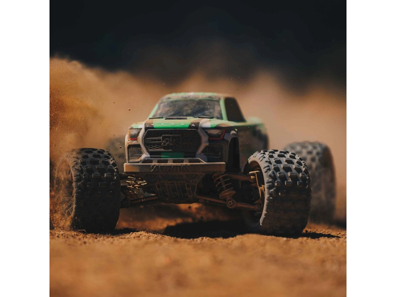 RC auto Arrma Granite Grom 1:18 4WD Smart RTR, červené
