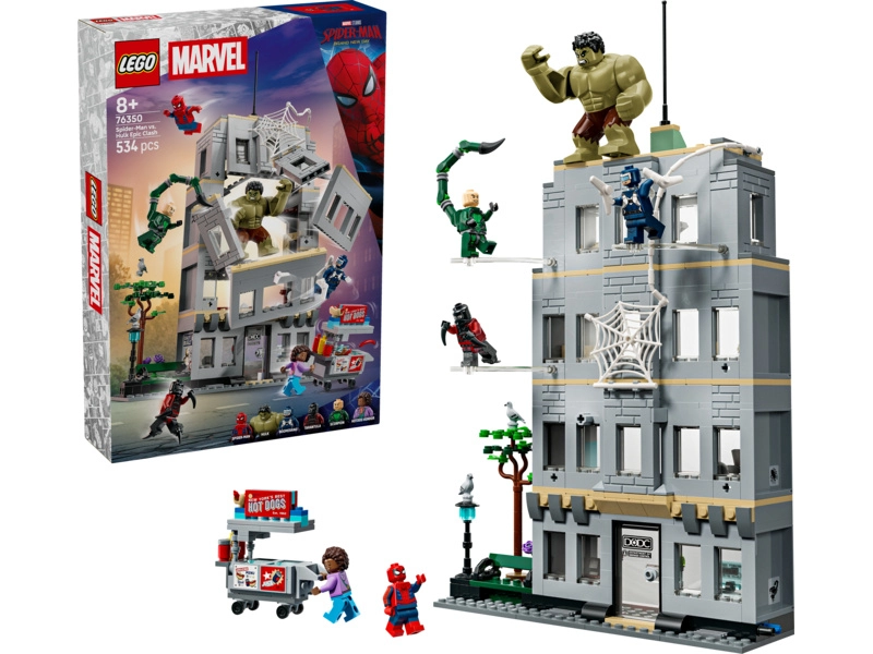 LEGO Marvel - Epický súboj: Spider-Man vs. Hulk