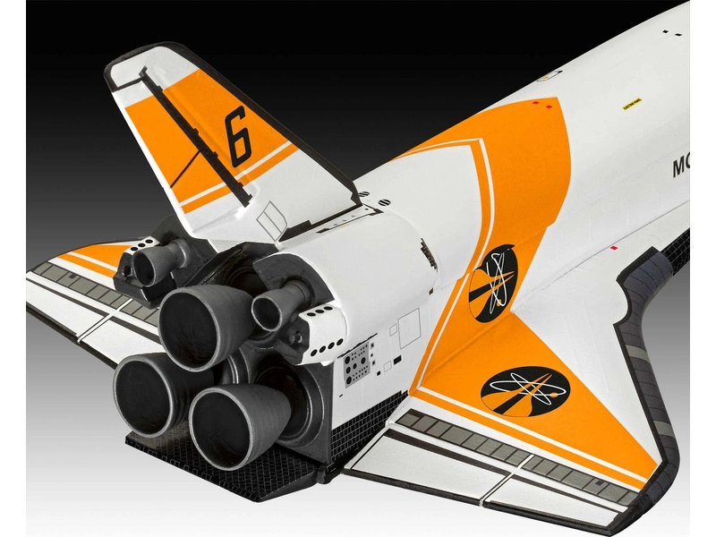 Revell raketoplán – Moonraker (1:144) (darčeková súprava)