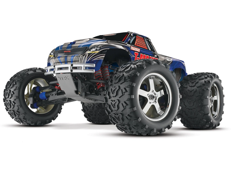 Traxxas Nitro T-Maxx 3.3 1:8 TQi bluetooth RTR červený