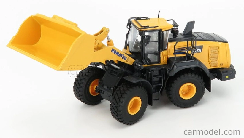 Universal hobbies Komatsu Wa475-10 Ruspa Gommata - škrabací traktor 1:50 žltá čierna