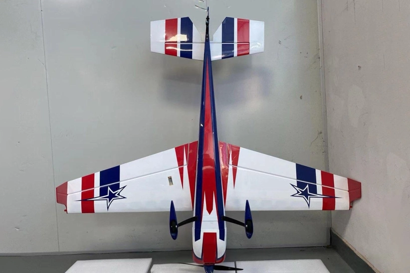RC letadlo 61" Raven DT ARF, červená/černá