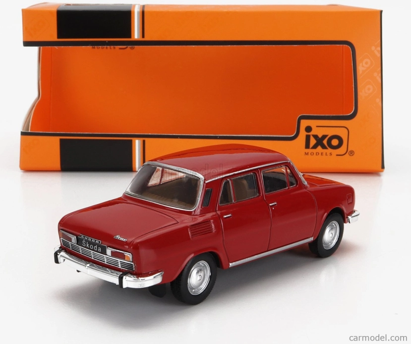 Ixo-models Škoda 100l 1974 1:43 Červená