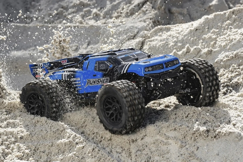 PUNISHER XD - RTR - Brushed 2S - Modrá