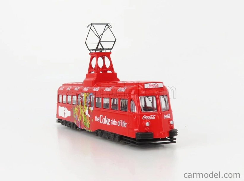 Corgi Blackpool Decker Single Tram Bus Coca-cola Coke Side Of The Life 1937 1:76 červená biela
