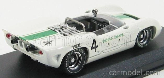 Best-model Lola T70 Spider N 4 Oulton Park 1965 D.hulme 1:43 Bílá Zelená