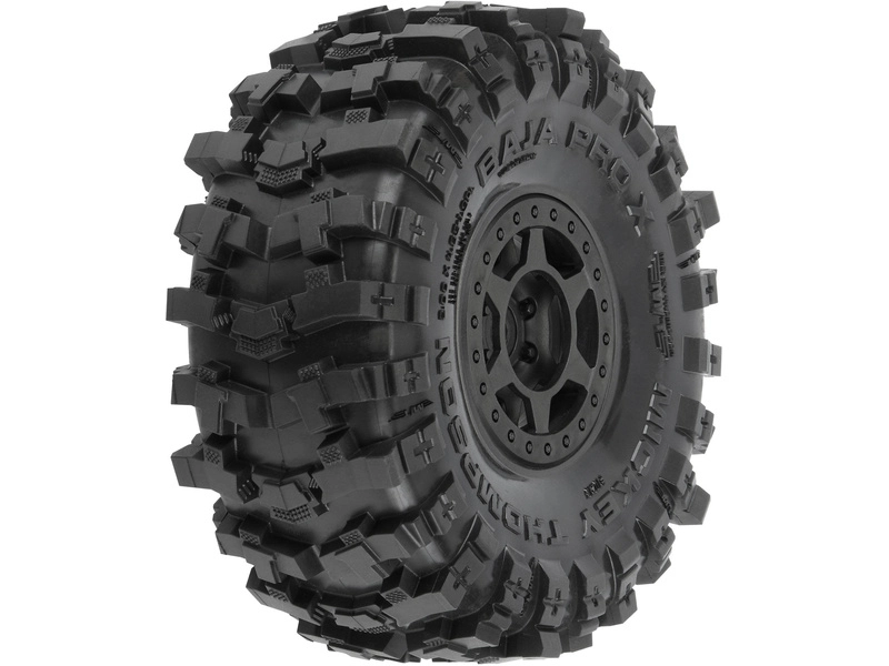 Pro-Line 1,9" Mickey Thompson Baja Pro X G8, čierny disk Holcomb H12 (2)