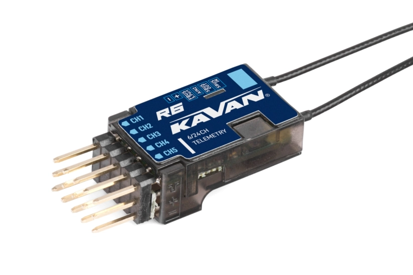 RC letadlo KAVAN Beta 1400 s R6 Rx, modrá