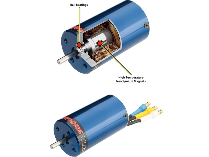 Traxxas E-Revo 1:16 VXL RTR modrý