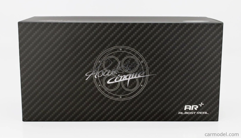 Almost-real Pagani Zonda 5 Cinque Roadster 2009 1:18 Žlutý Černý Uhlík