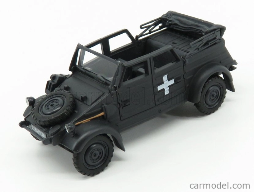 Hongwell Volkswagen Type 82 Cabriolet Open 1940 1:43 Vojenská Zelená