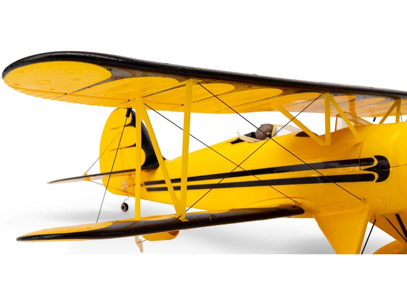 RC letadlo E-flite Waco 0.55m SAFE Select BNF Basic, žlutá