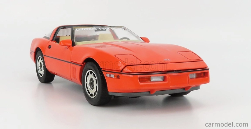 Greenlight Chevrolet Corvette C4 1984 - Jim Gillmore & A.j. Foyt Limited Edition 1:18 Hugger Orange