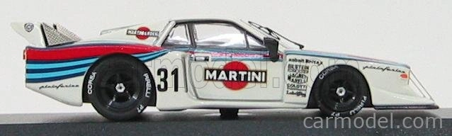 Najlepší model Lancia Beta Montecarlo Martini Nurburgring 1981 N 31 De Cesaris 1:43 White