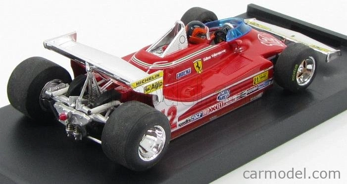 Brumm Ferrari F1 312t4 N 12 1:43, červená