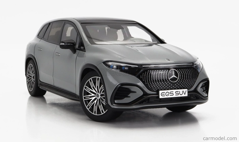 Nzg Mercedes benz Eqs Suv (x296) Von Mercedes-eq 2022 1:18 Alpine Grey