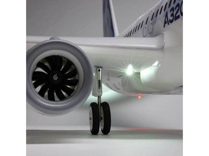 E-flite Airbus A320neo 1.5m EDF AS3X+ SAFE Select BNF Basic