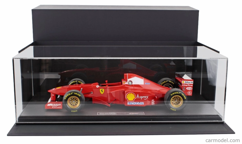 Gp-replicas Ferrari F1 F310b Team Scuderia Ferrari Marlboro N 5 Winner Canada Gp 1997 Michael Schumacher - Con Vetrina - With Showcase 1:12 Červená Bílá