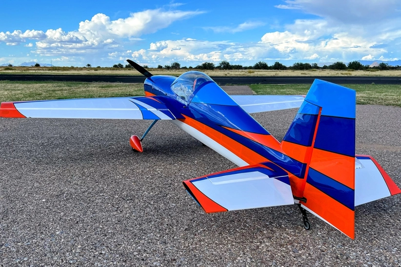 91" Slick 580 - modrá/oranžová 2,31m