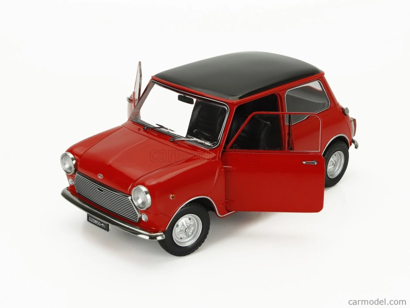 Mitica-diecast Innocenti Mini Cooper Mk2 1968 1:18 Červená Černá