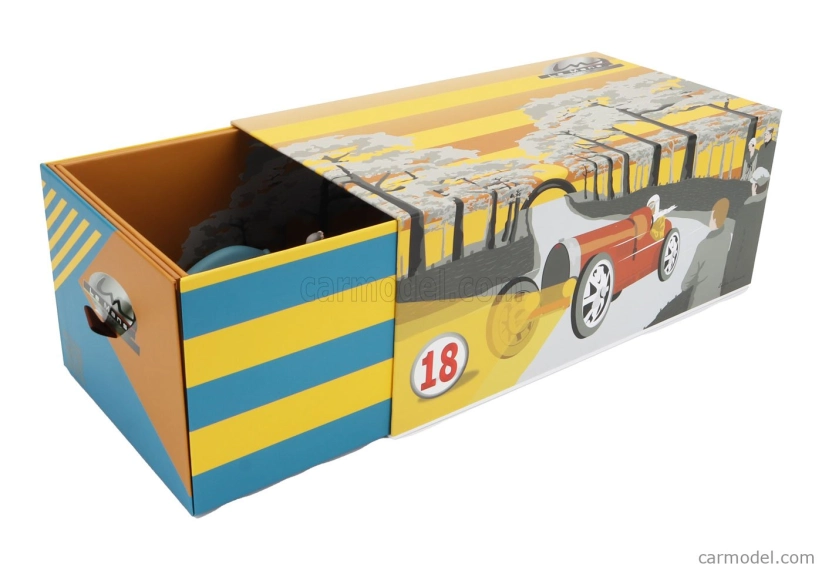 Miniatúry Le mans Bugatti F1 Type 57s 45 N 16 A.c.f. Gp 1937 Pierre Wimille 1:18 2 tóny matná modrá