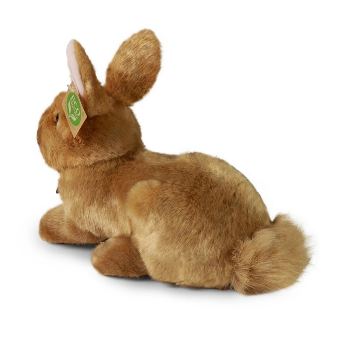 Rappa Plyšový králik hnedý ležiaci 23 cm ECO-FRIENDLY
