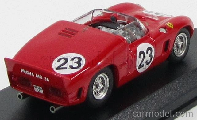 Art-model Ferrari Dino 245sp Spider Team Scuderia Ferrari N 23 24h Le Mans 1961 W.von Trips - R.ginther 1:43 Červená