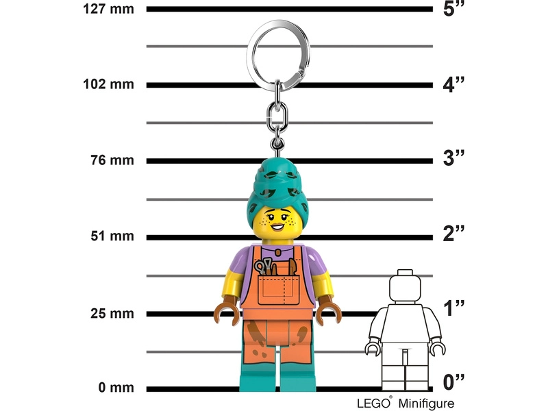 LEGO svietiaca kľúčenka – Hrnčiarka