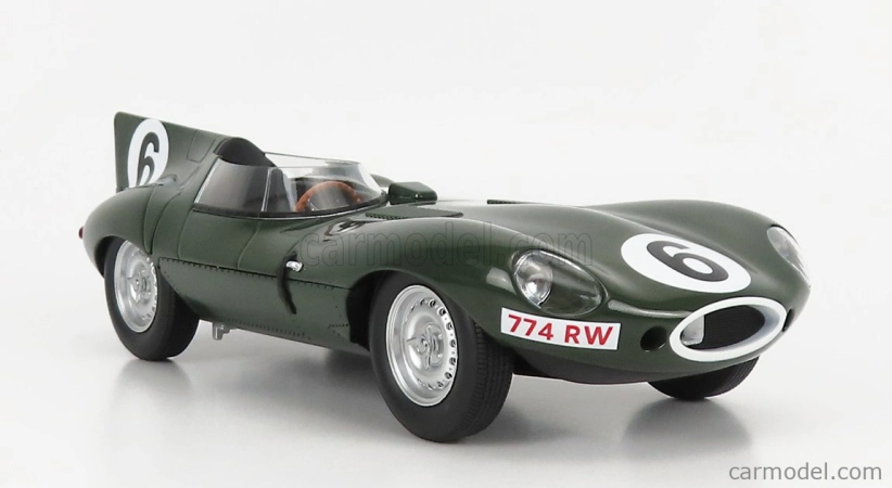 Cmr Jaguar D-type Team Jaguar Cars Ltd N 6 Winner 24h Le Mans 1955 J.m.hawthorn - I.l.bueb 1:18 Britská Závodní Zelená