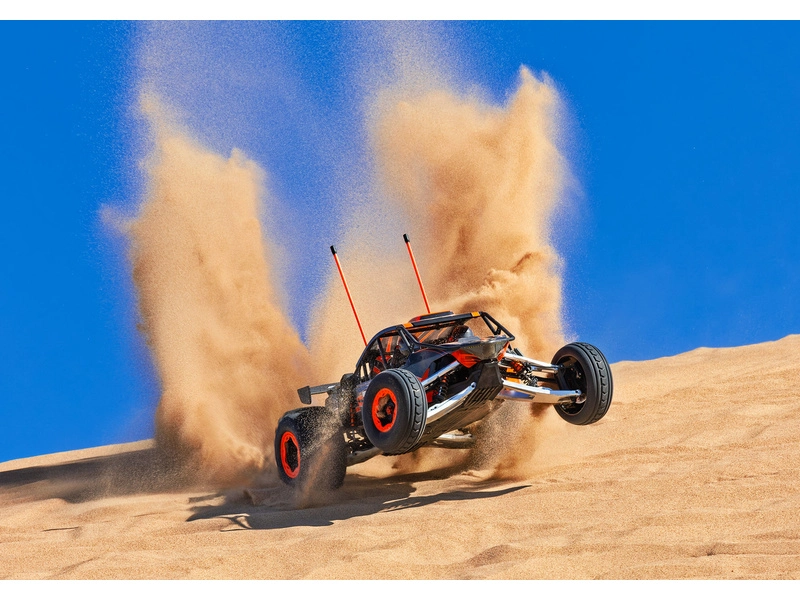 RC auto Traxxas Funco 1:6 RTR, oranžová