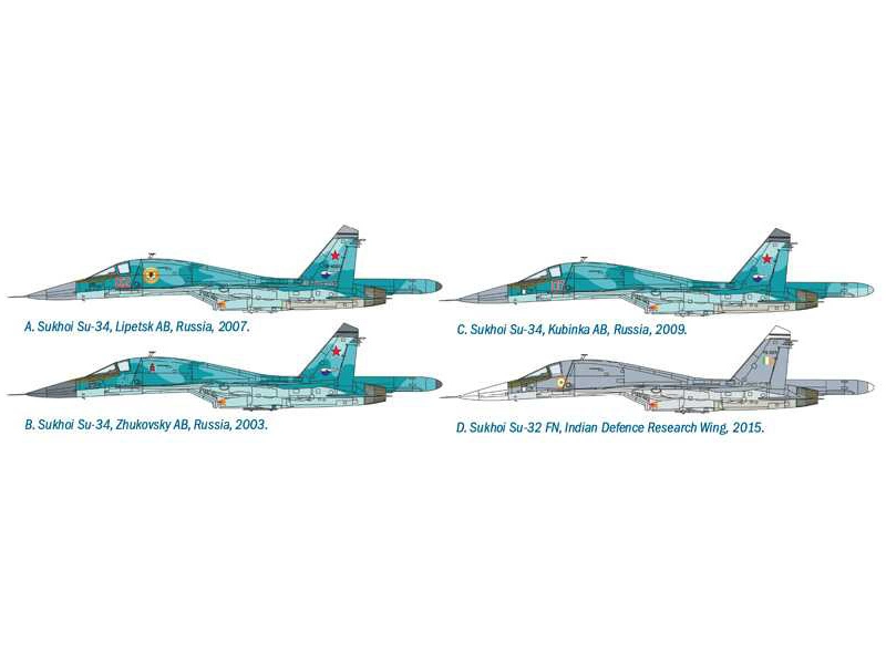 Italeri Sukhoi SU-34/SU-32 FN (1:72)