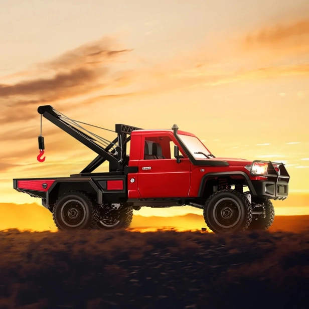 RC auto Land Cruiser Toyota s navijakom, červené | RCprofi.sk