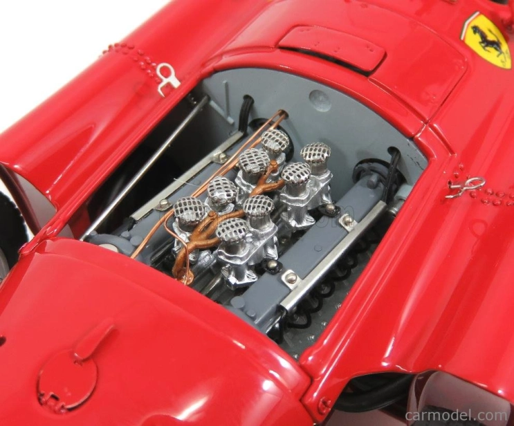 Cmc Ferrari F1 D50 N 0 Press 1956 (integrované nádrže - Serbatoi Integrati) 1:18 červená