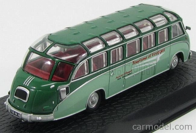 Edicola Setra Kassbohrer S8 Autobus Tourisme Et Voyages 1951 - Damage Display Box 1:72 2 Tóny Zelené